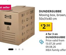 Storage boxes/ moving boxes Ikea