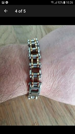 Biker bracelet