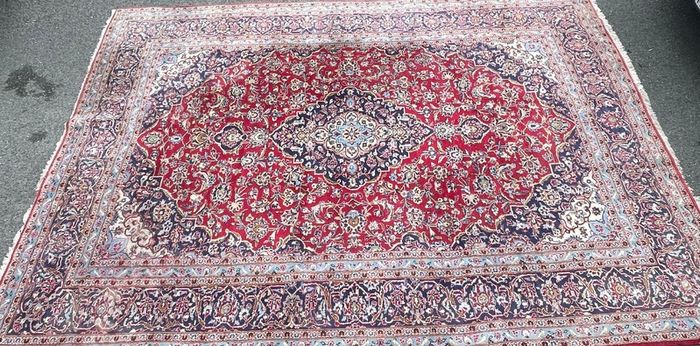 This is a large kashan carpet