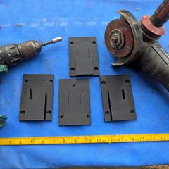 4 Wall Mounted Brackets for Parkside Tools