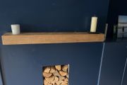 oak mantle