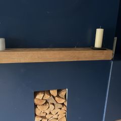 oak mantle