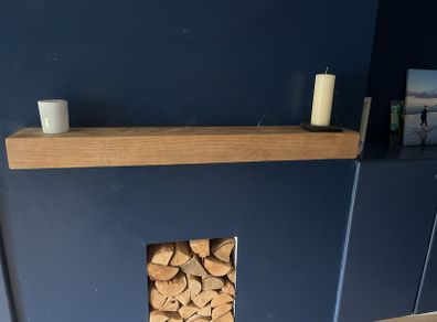 oak mantle