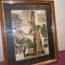 Hand painted Egyptian papyrus painting Image 5