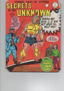 Secrets Of The Unknown #206 Alan Class Uk Comic