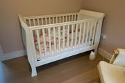 Mamas &amp; Papas Sleigh Cot &amp; Dresser/Changer