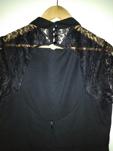 Black lace sequence short's jumpsuit