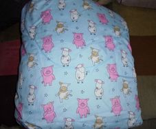 Single Duvet Percy Pig  4,5 tog