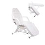 Beauty cosmetic bed chair with 2 cuvettes white black SPLIT Image 4