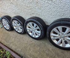 vw caddy / golf alloys