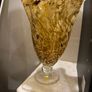 Interesting Art Deco Style Glass Vase Image 2