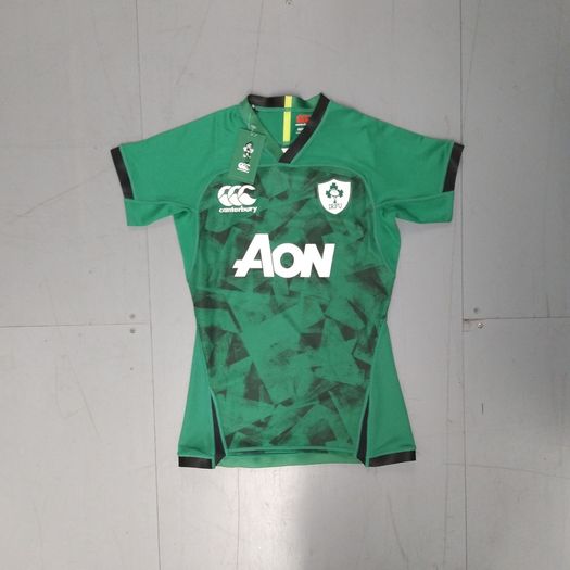 NEW Player Issue Ireland (Size 12) Womens  Rugby Jersey Shirt IRFU Eire Irish Canterbury Green GPS World Cup St Patricks Day Paddys Day Large Test BNWT Womans Ladies Girls