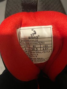 Shaq shoes size 4uk rarely worn
