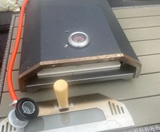 Gas pizza oven
