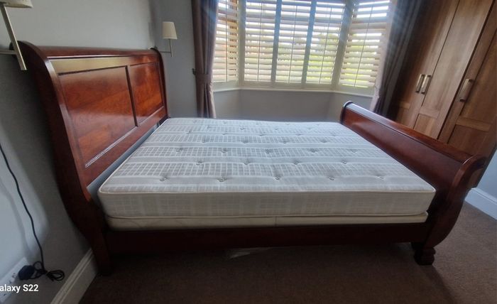 6ft superking Bedframe & mattress