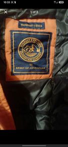Superdry Orange Down Jacket Medium