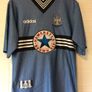 Newcastle United Jersey. Official Adidas Mens Away Jersey From Season 1996/1997. True Vintage. From The Time. Not A Modern Day Remake. Image 3