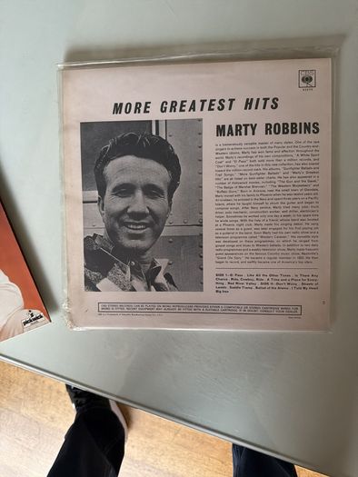vinyl Marty robbins greatest hits
