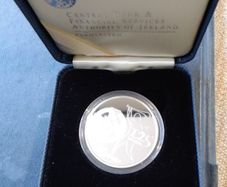 Eire  Central Bank Silver Proof Coin