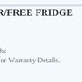 Electrolux 70/30 freezer fridge Image 2