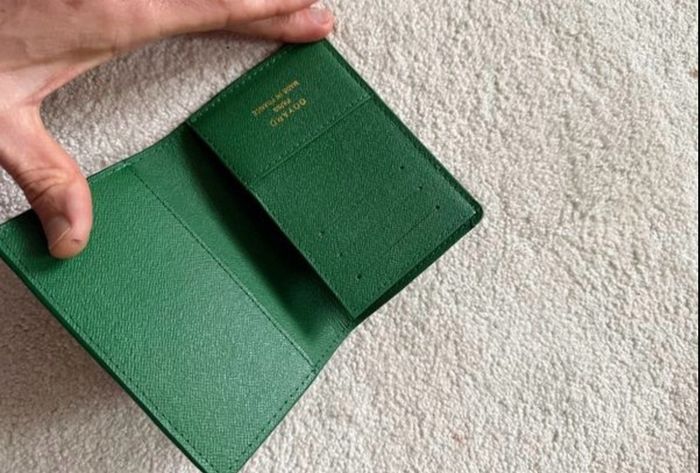 leather passport holder