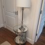 silver table lamp and table Image 7