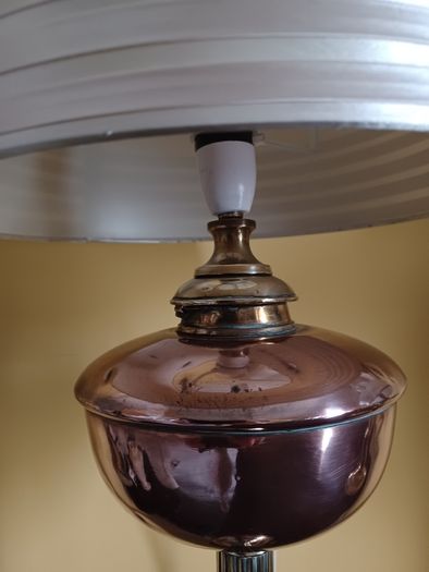 Copper and Brass lamp