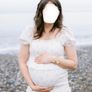 Pink Blush Designer Maternity dress Image 4