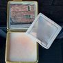 Vintage Italian Leather Bound Powder Compact Image 4