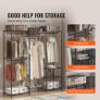 Heavy Duty Clothes Rack Coat Rack 362 kg Loadable Freestanding Clothes Rack 174x180x45 cm 3 Clothes Rails Multifunctional 8-Layer for Bedroom, Laundry Room, Dressing Room Image 2