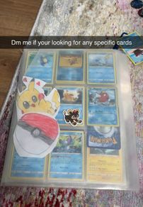 2 Pokemon binders, full of rare and common cards