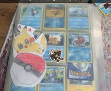 2 Pokemon binders, full of rare and common cards