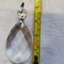 Vintage 1960 ceiling Glass Drops Murano 3 Arms Image 7