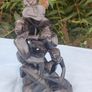 Vintage Makonde carved wooden tree of life Image 5