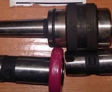 NOS Vintage Soviet Quick Change Drill Chuck Morse Taper MT2 Adapter Sleeves USSR.