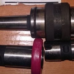 NOS Vintage Soviet Quick Change Drill Chuck Morse Taper MT2 Adapter Sleeves USSR.