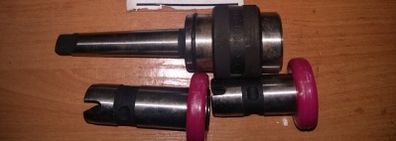 NOS Vintage Soviet Quick Change Drill Chuck Morse Taper MT2 Adapter Sleeves USSR.