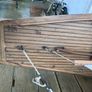 Antique Pond Yacht and stand with origional rigging c1930 Image 5