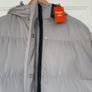 Superdry - Long line Puffer Coat - Fits UK 10 - Light Grey - BNWT RRP 184.99 Image 3