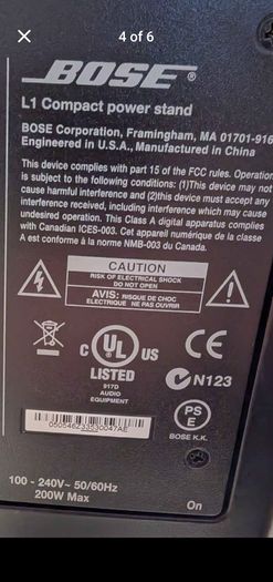 Bose L1 Compact