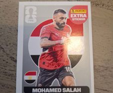 Panini 2026 World Cup Extra Sticker Mohamed Salah Silver Rare