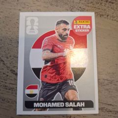 Panini 2026 World Cup Extra Sticker Mohamed Salah Silver Rare