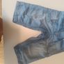 Blue Denim Shorts Image 4
