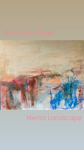 XL Framed Original Art Original Abstract Painting