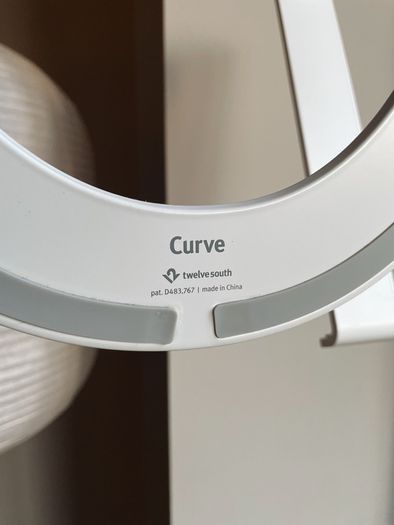 Twelve South Curve Laptop Stand, MacBook Stand, White