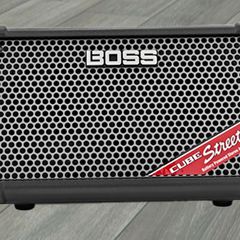 Brand New Boss Cube Street 2 Battery Powered Stereo Amplifier, Black