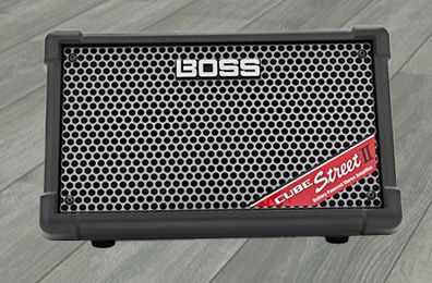 Brand New Boss Cube Street 2 Battery Powered Stereo Amplifier, Black