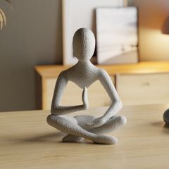 Celestial Resonance Meditation Sculpture in MidAir