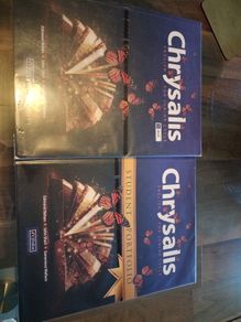Junior cert English Chrysalis textbook and workbook