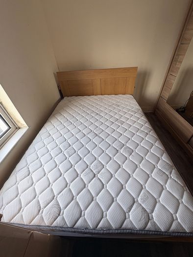 Double Bed Frame with Storage Drawers